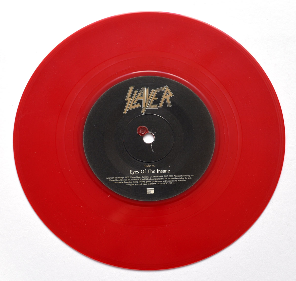 High Resolution Photo #2 SLAYER Eyes Insane 